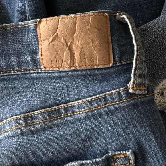 Aeropostale SZ 0R High Waisted Jegging Jeans Distressed Pockets Stretch Zip-Fly - Picture 8 of 11